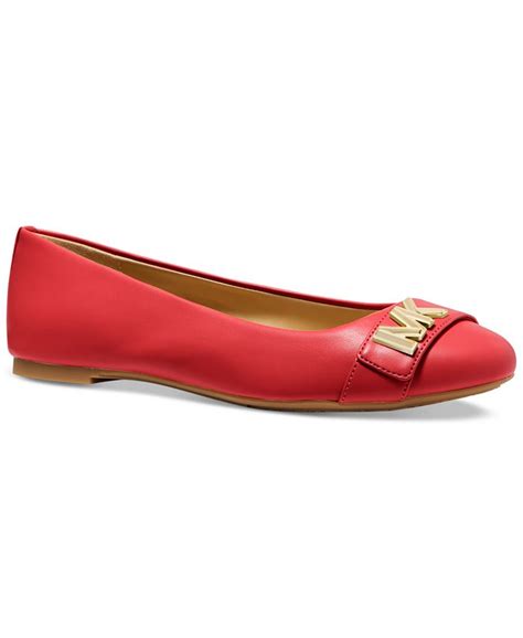 round toe michael kors flats|Michael Kors round toe ballet flats.